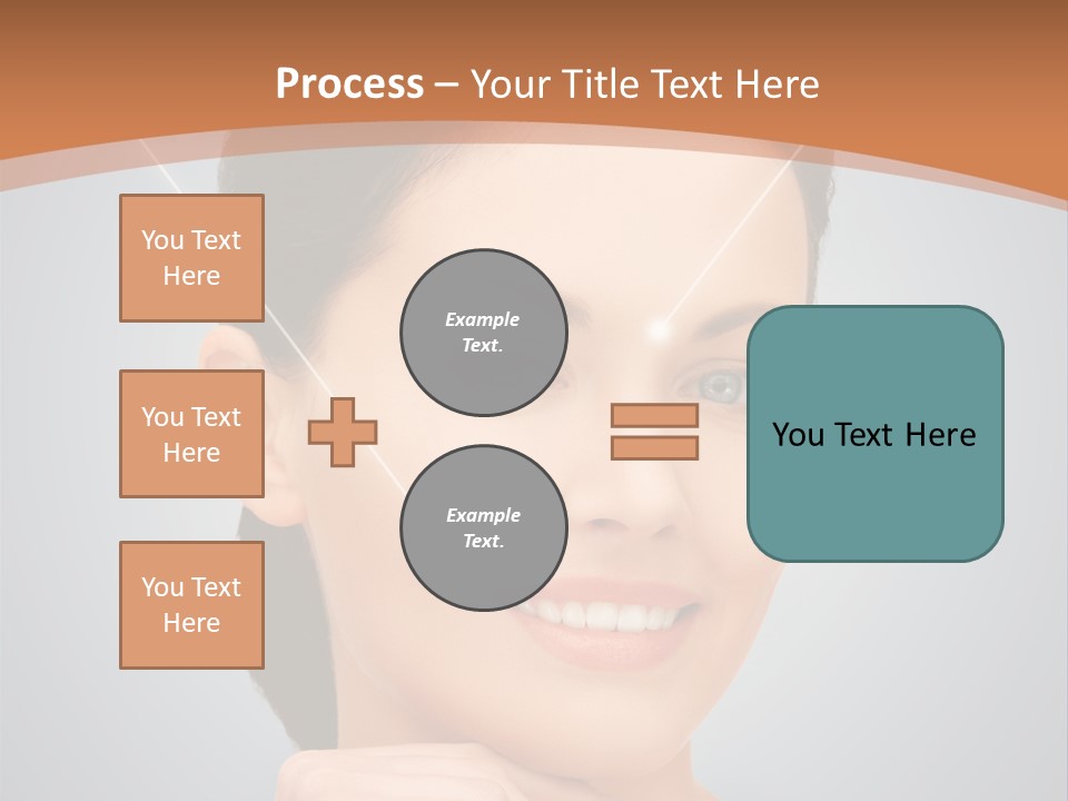 Plastic Woman Beauty PowerPoint Template