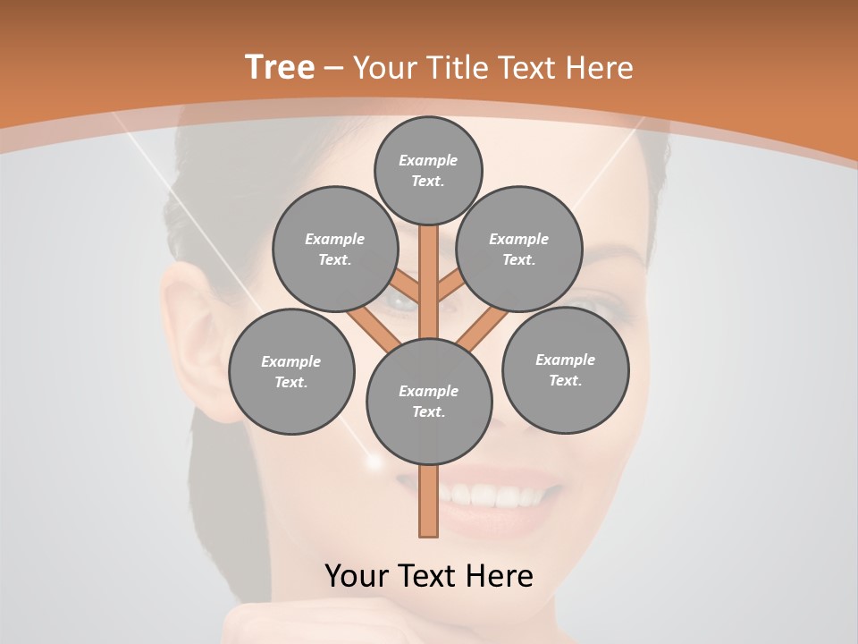 Plastic Woman Beauty PowerPoint Template