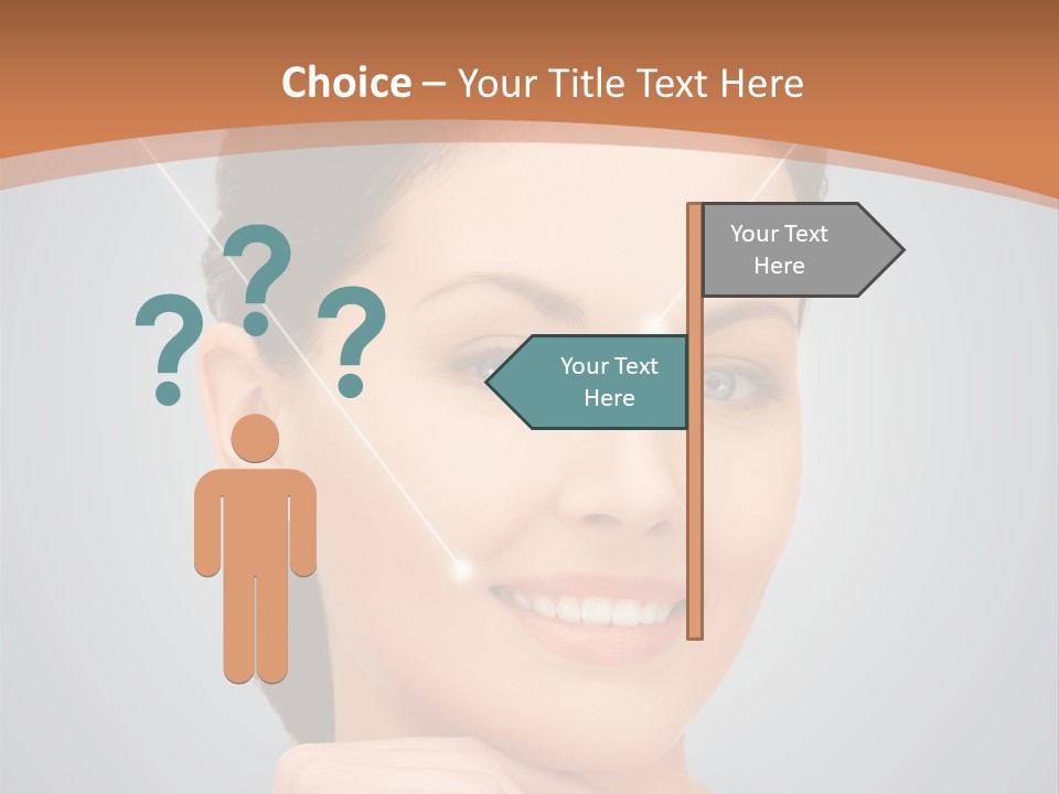 Plastic Woman Beauty PowerPoint Template