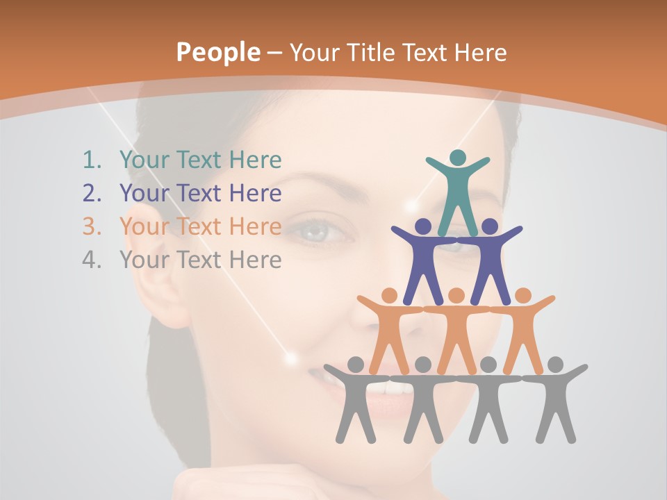 Plastic Woman Beauty PowerPoint Template