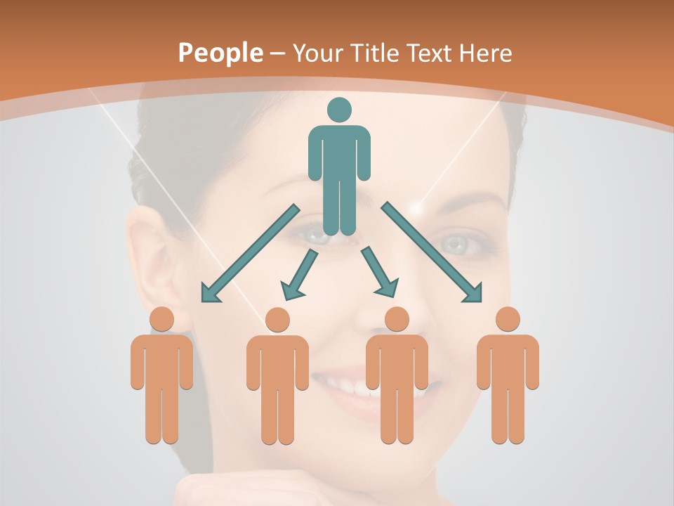Plastic Woman Beauty PowerPoint Template