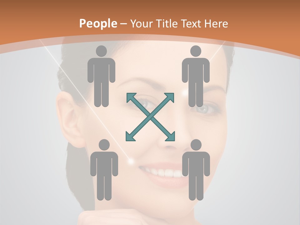 Plastic Woman Beauty PowerPoint Template