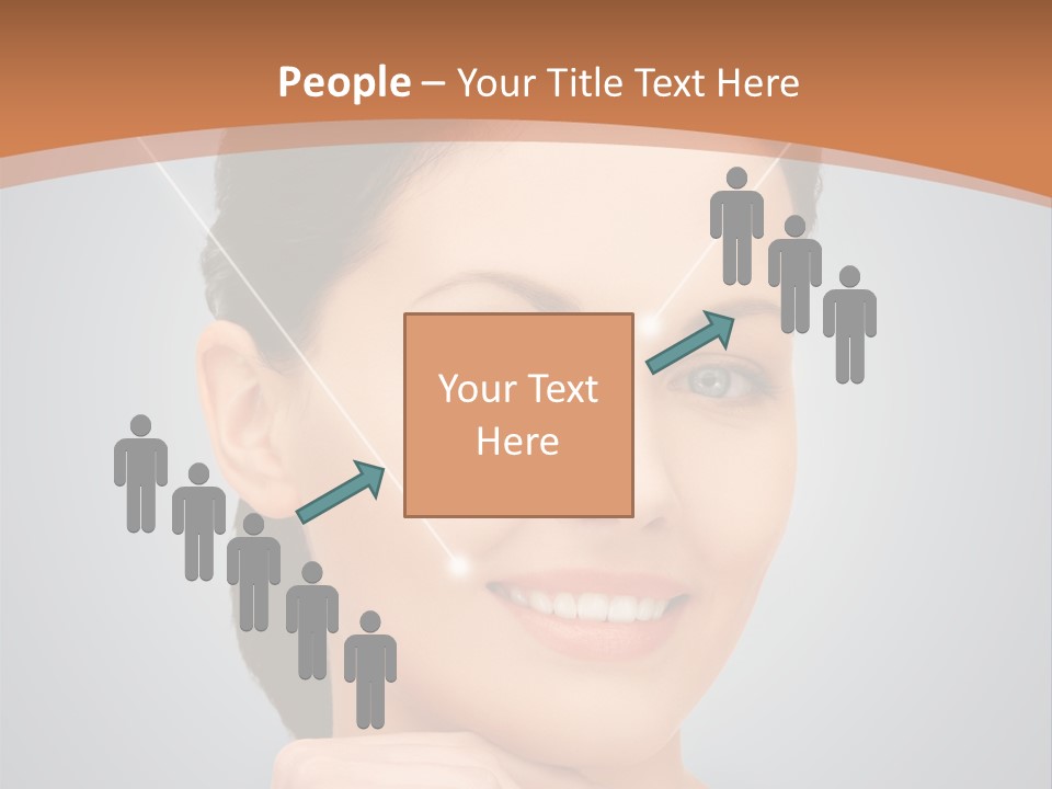 Plastic Woman Beauty PowerPoint Template