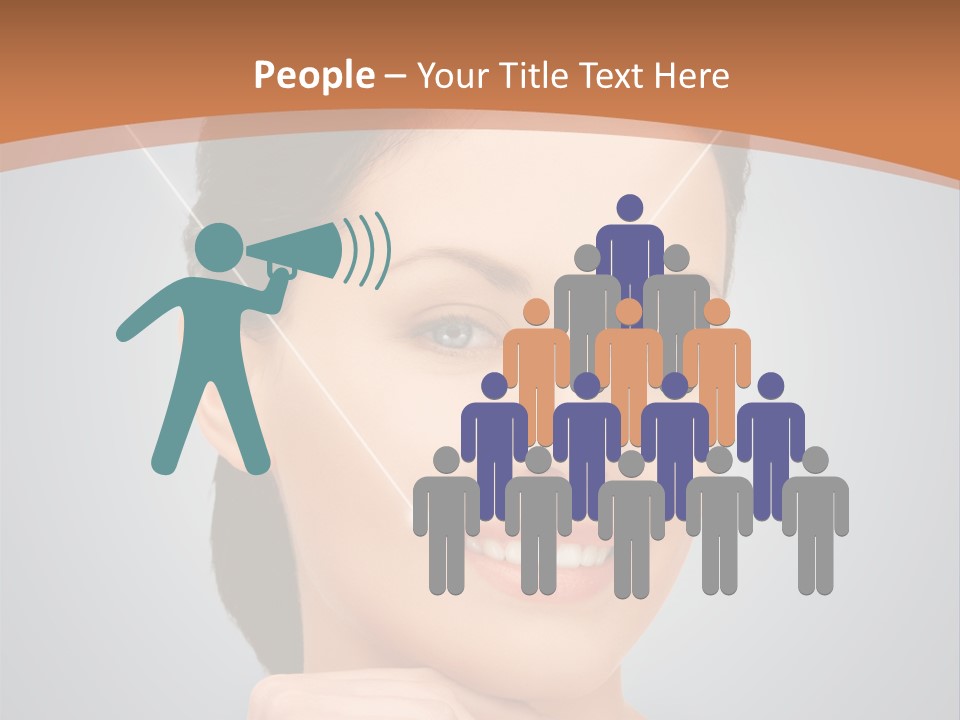 Plastic Woman Beauty PowerPoint Template