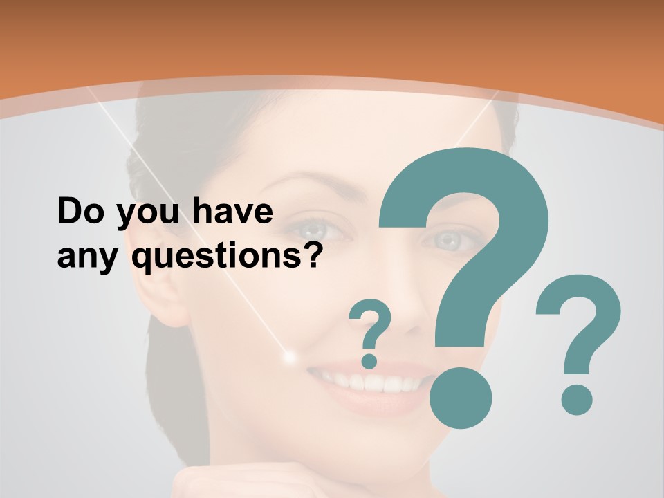 Plastic Woman Beauty PowerPoint Template