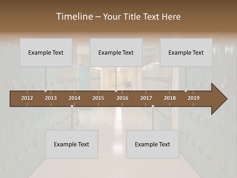 American Room Lock And Key PowerPoint Template