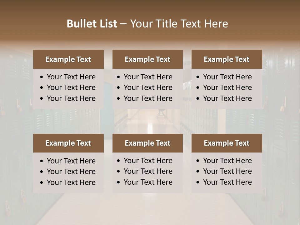 American Room Lock And Key PowerPoint Template
