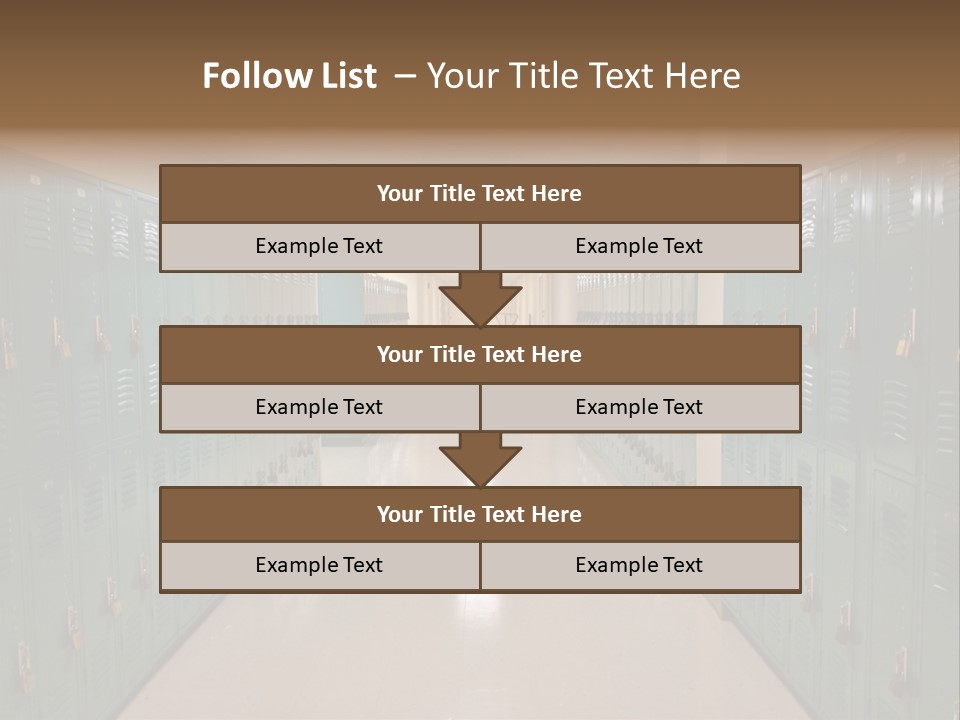 American Room Lock And Key PowerPoint Template