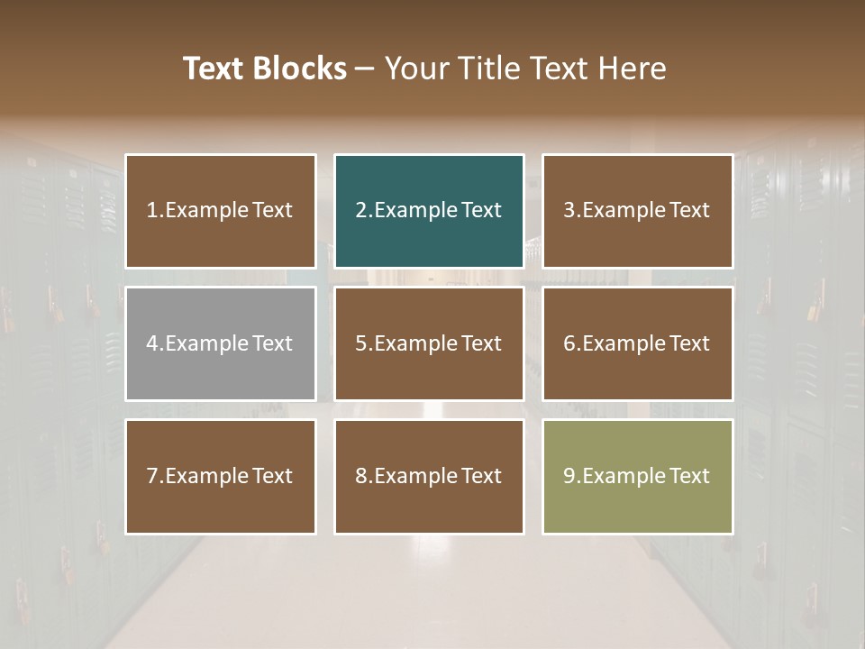 American Room Lock And Key PowerPoint Template