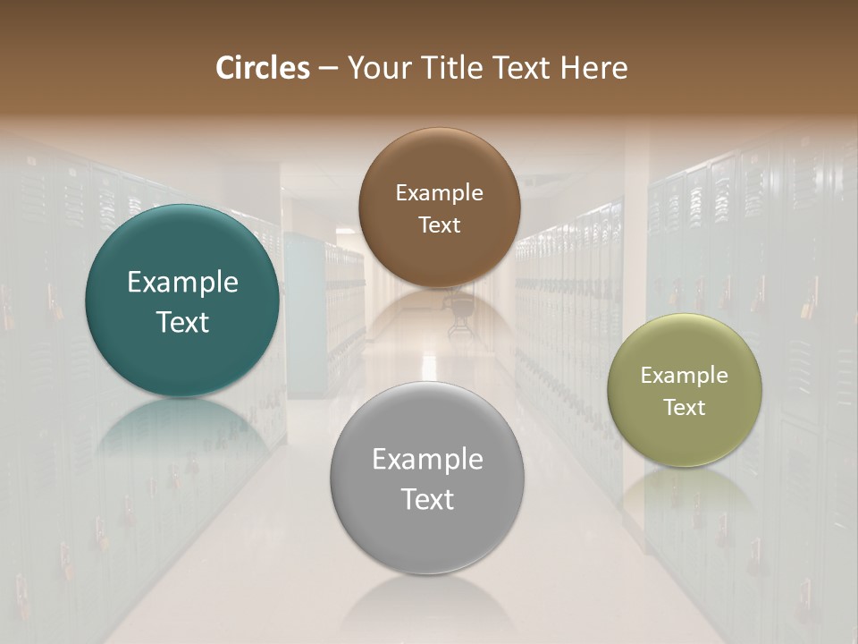 American Room Lock And Key PowerPoint Template