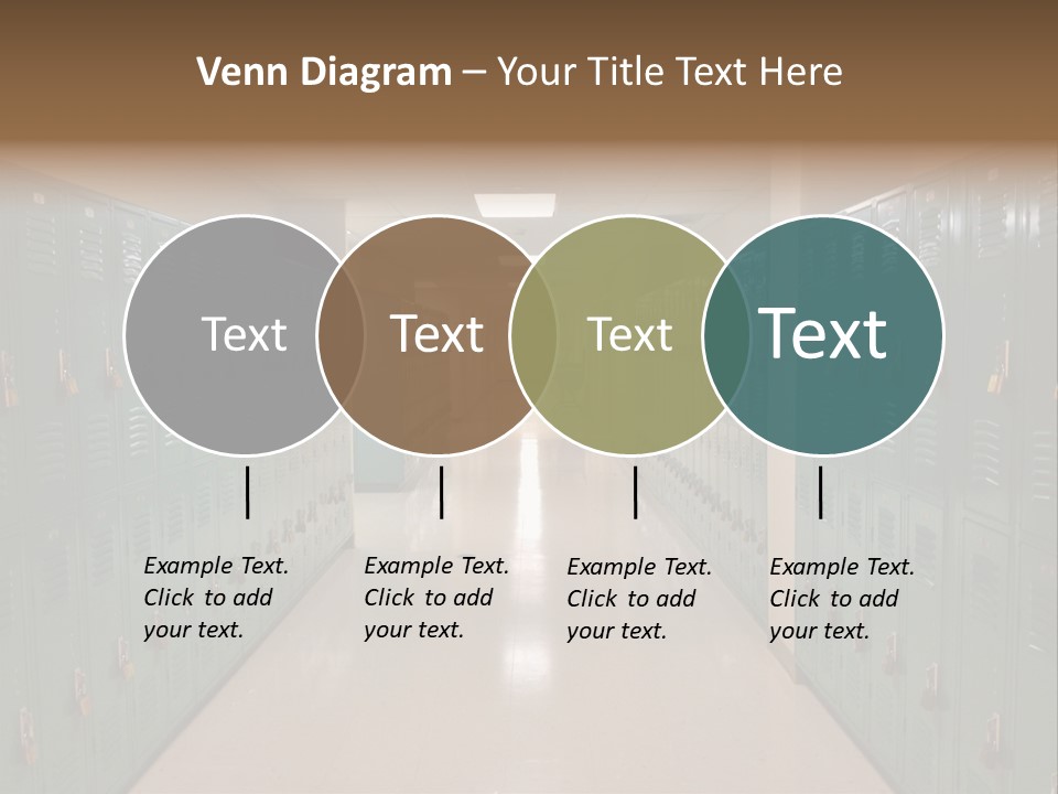 American Room Lock And Key PowerPoint Template