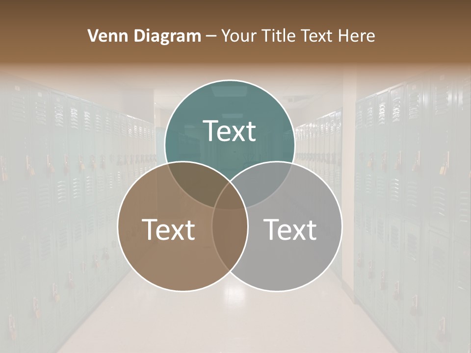 American Room Lock And Key PowerPoint Template