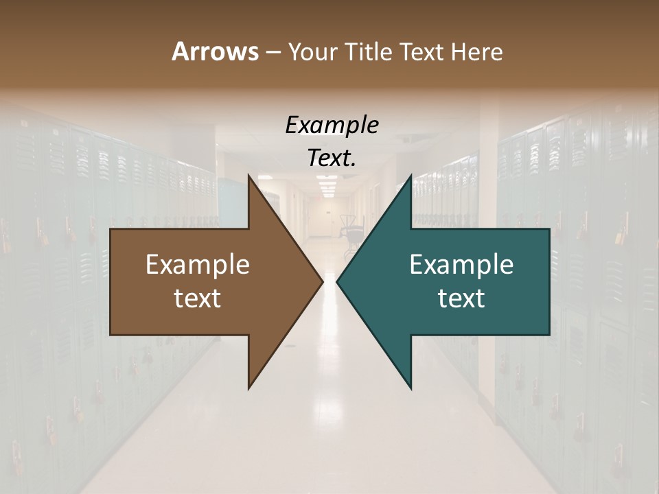 American Room Lock And Key PowerPoint Template