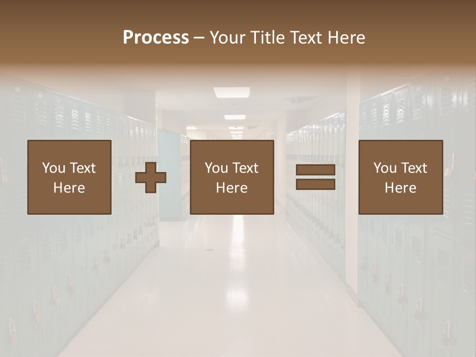 American Room Lock And Key PowerPoint Template