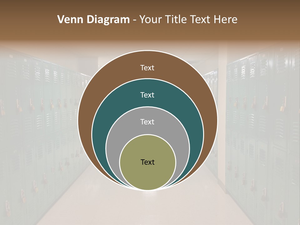 American Room Lock And Key PowerPoint Template