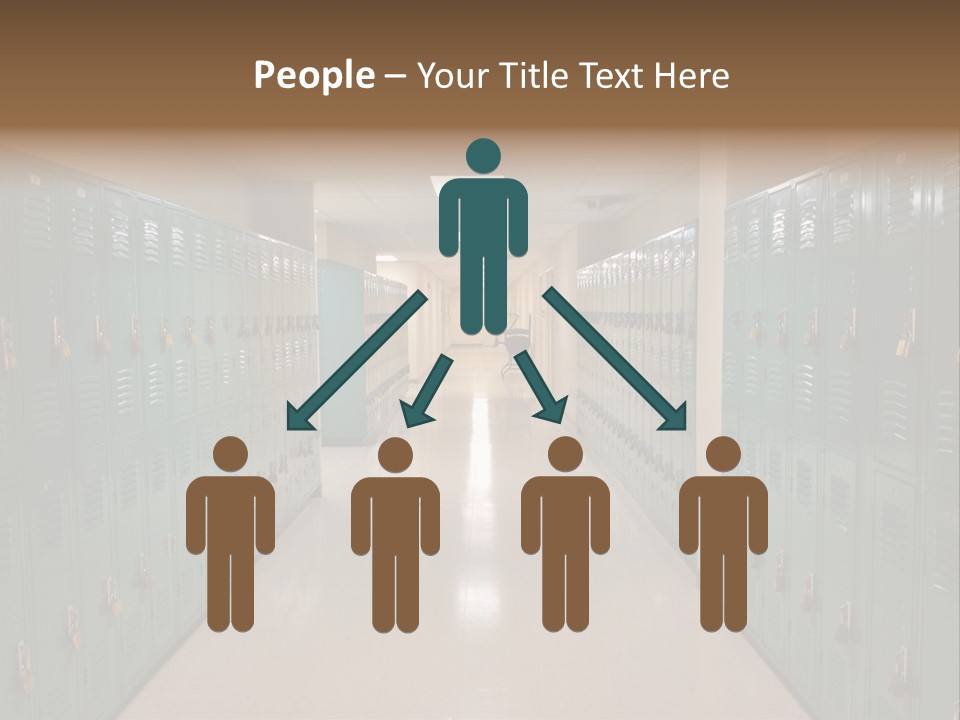 American Room Lock And Key PowerPoint Template