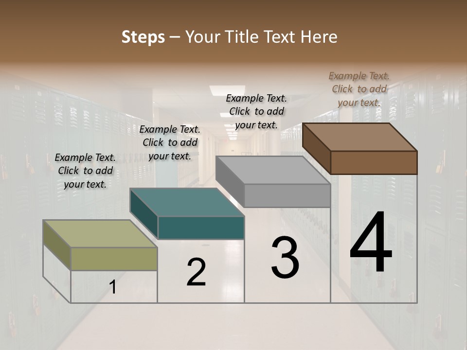 American Room Lock And Key PowerPoint Template