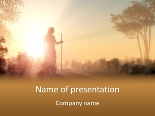 Christianity Antique Gospel PowerPoint Template