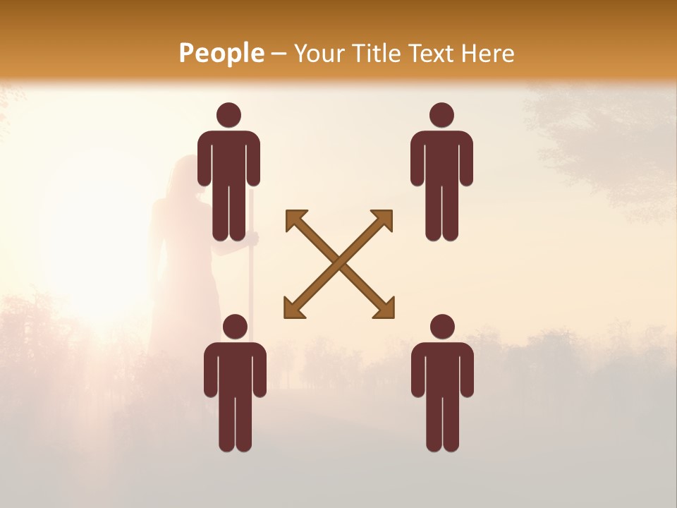 Christianity Antique Gospel PowerPoint Template