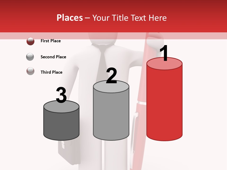 Leadership Render Art PowerPoint Template