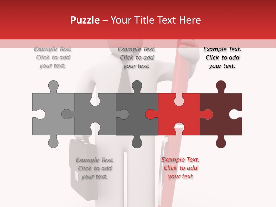 Leadership Render Art PowerPoint Template