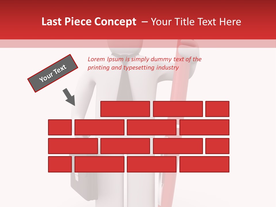 Leadership Render Art PowerPoint Template