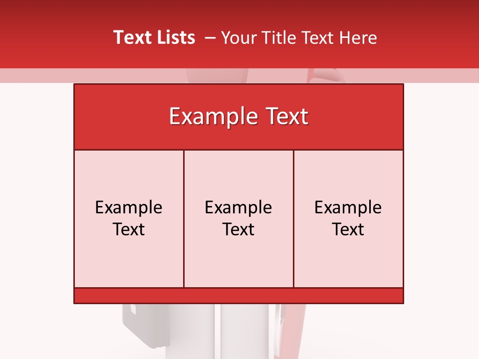 Leadership Render Art PowerPoint Template