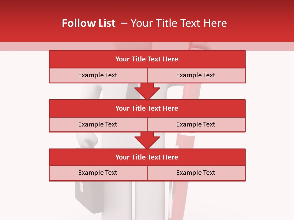 Leadership Render Art PowerPoint Template