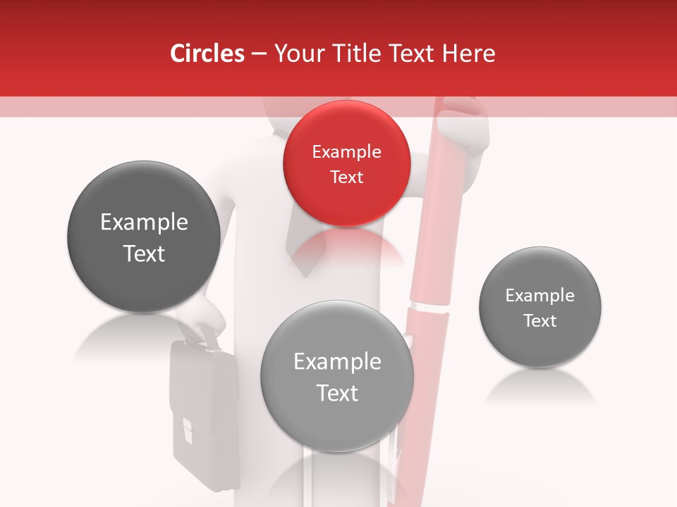 Leadership Render Art PowerPoint Template