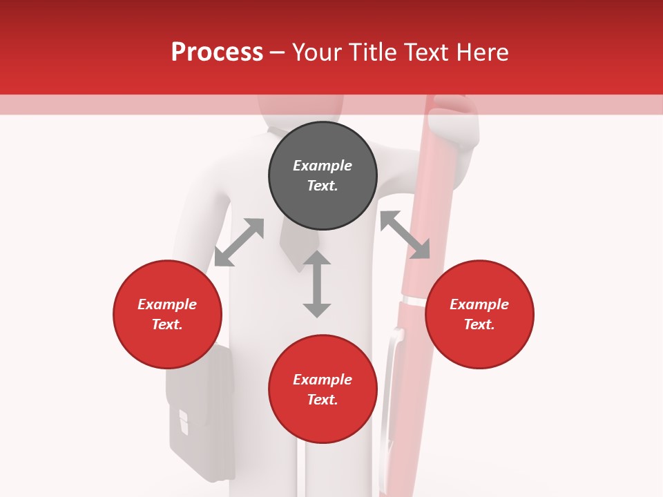 Leadership Render Art PowerPoint Template