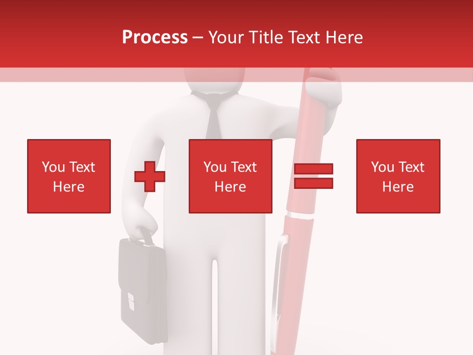 Leadership Render Art PowerPoint Template