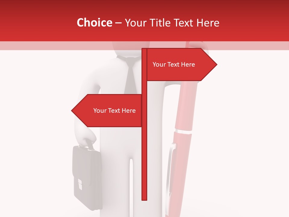 Leadership Render Art PowerPoint Template