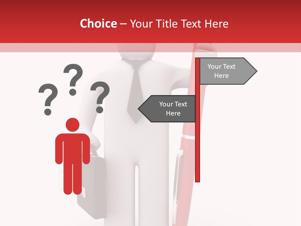 Leadership Render Art PowerPoint Template