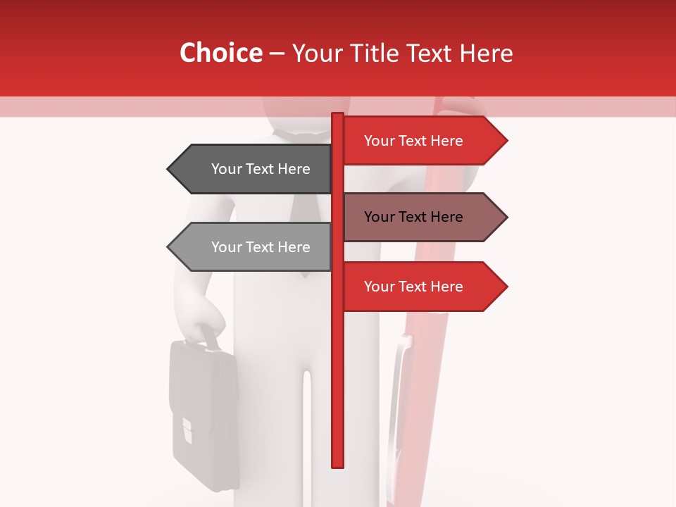 Leadership Render Art PowerPoint Template