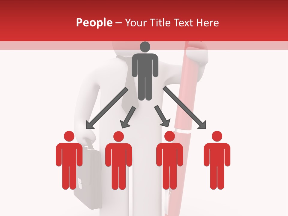 Leadership Render Art PowerPoint Template