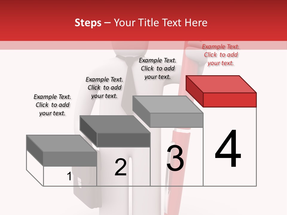 Leadership Render Art PowerPoint Template
