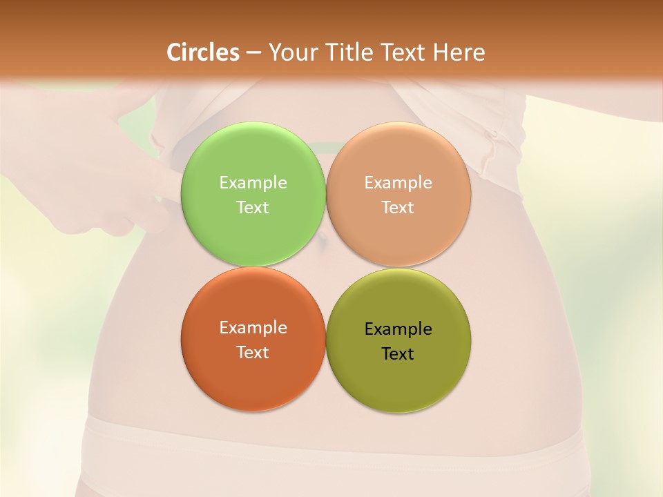 Slim Care People PowerPoint Template