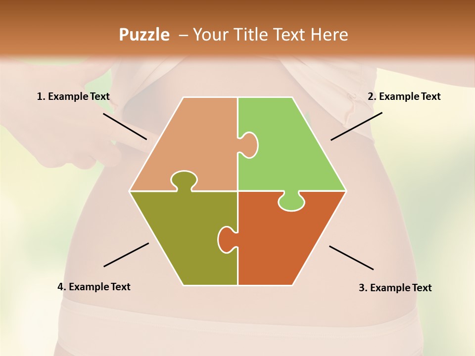 Slim Care People PowerPoint Template