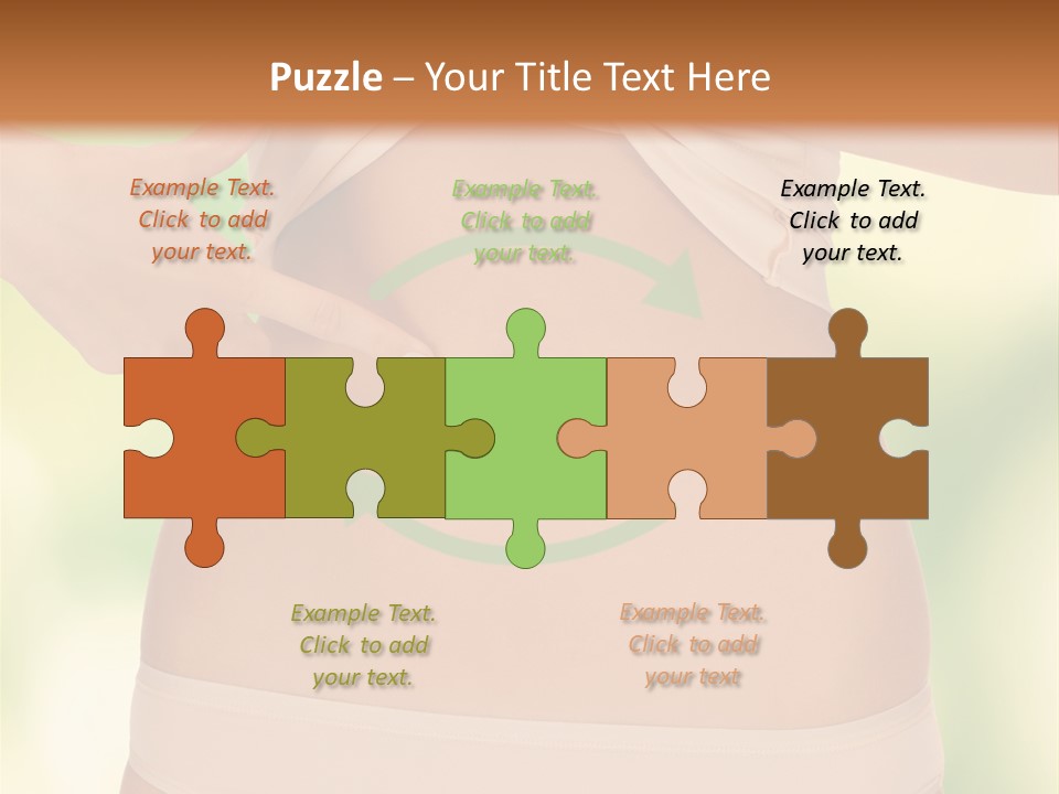 Slim Care People PowerPoint Template