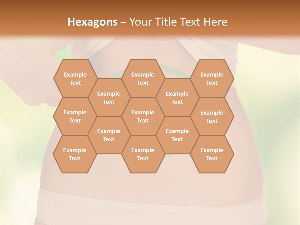 Slim Care People PowerPoint Template