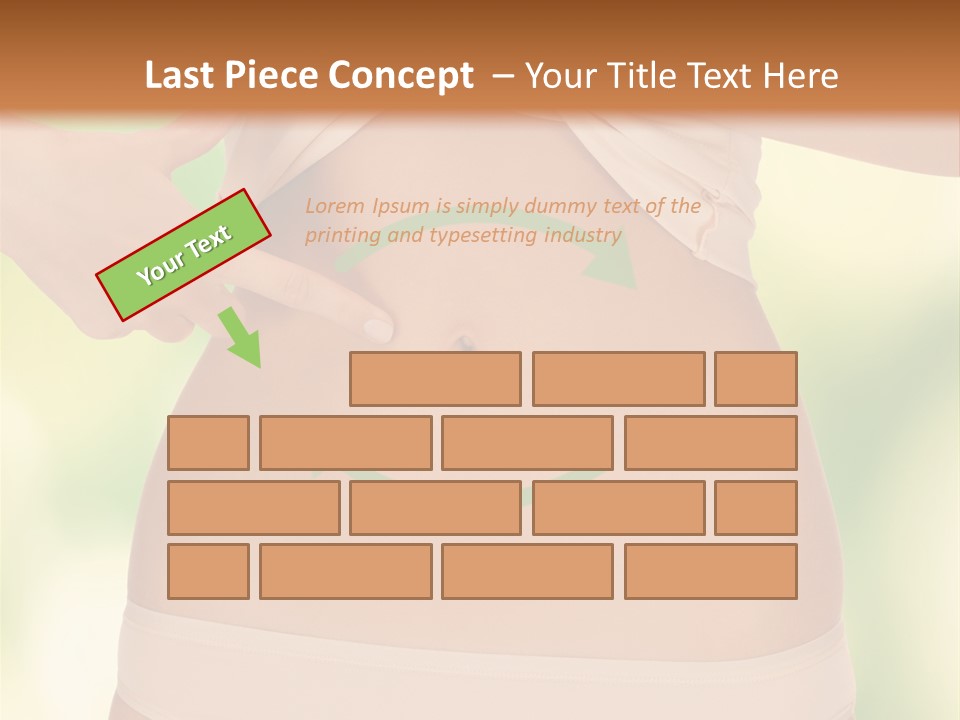 Slim Care People PowerPoint Template