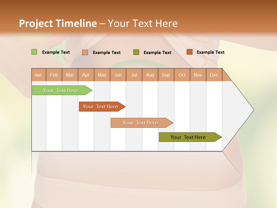 Slim Care People PowerPoint Template