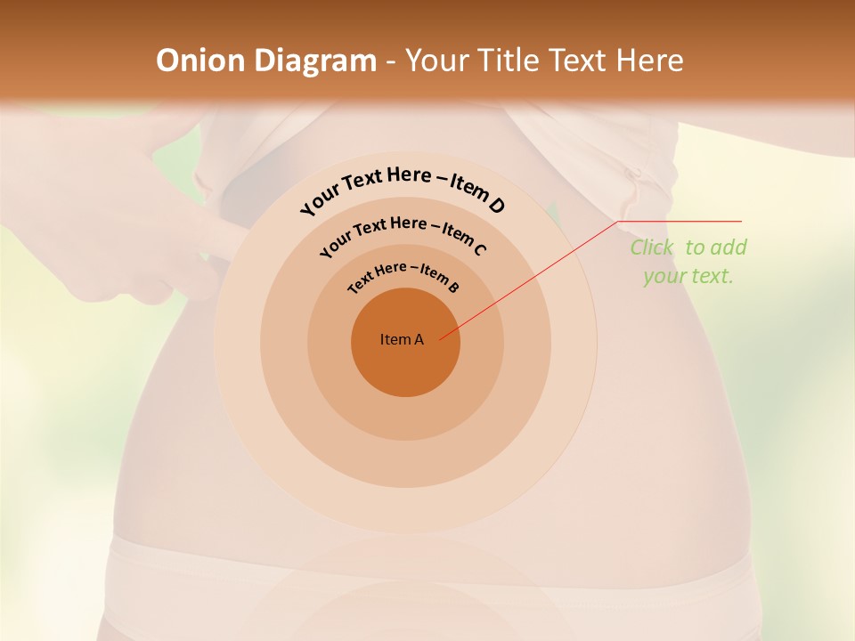 Slim Care People PowerPoint Template