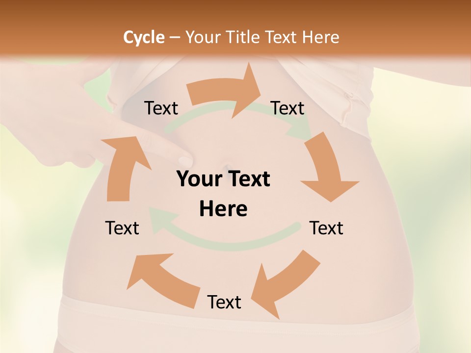 Slim Care People PowerPoint Template