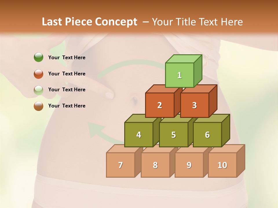 Slim Care People PowerPoint Template