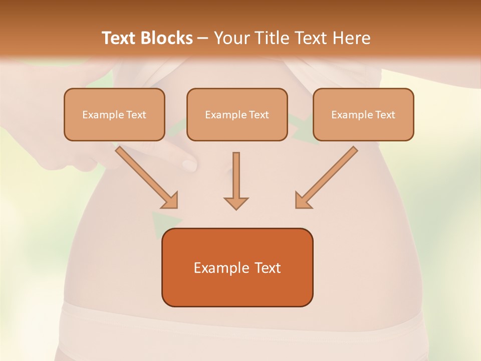 Slim Care People PowerPoint Template