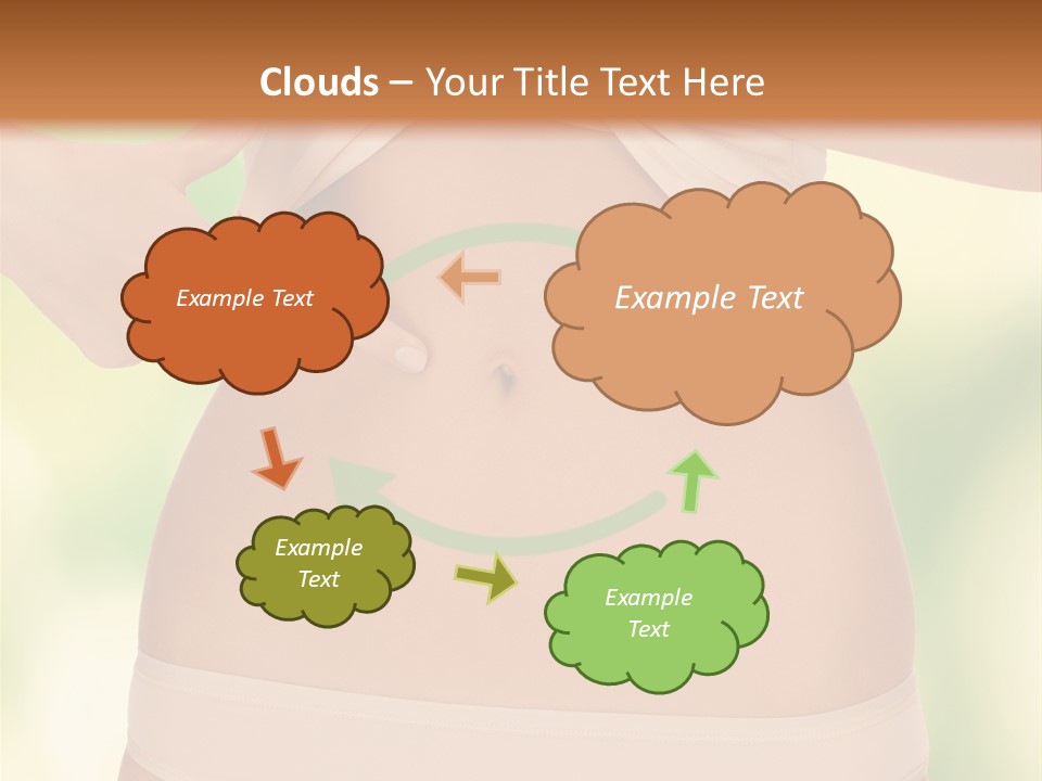 Slim Care People PowerPoint Template