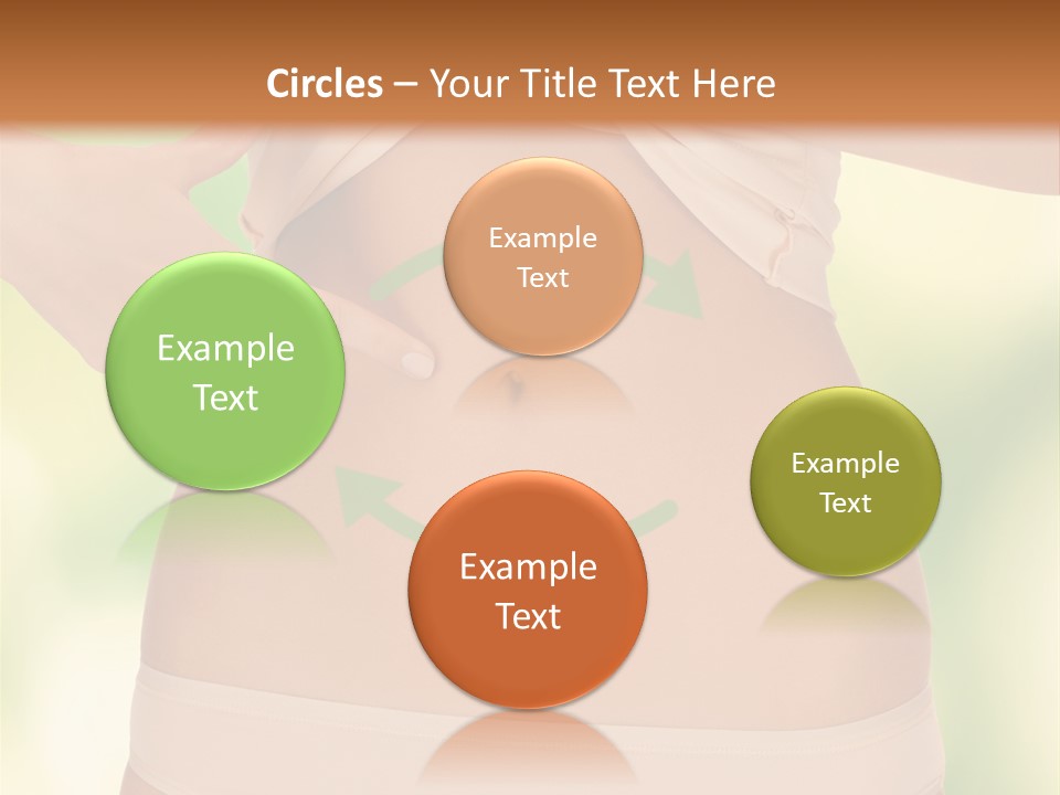 Slim Care People PowerPoint Template