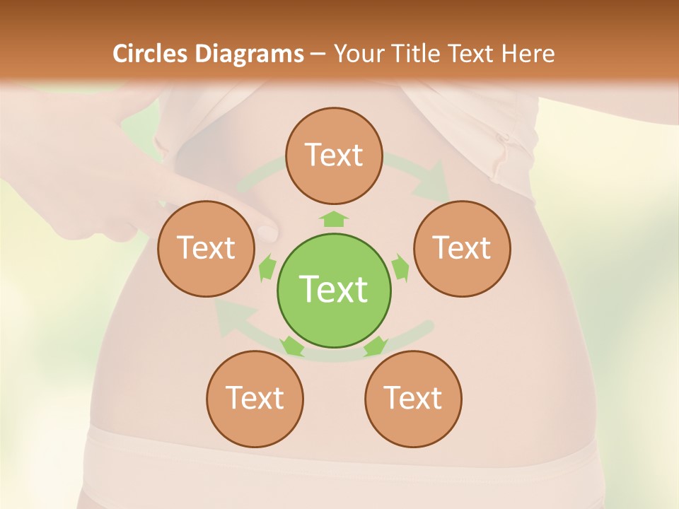 Slim Care People PowerPoint Template