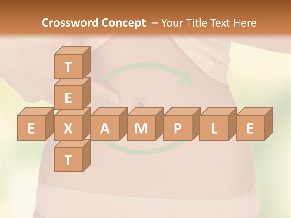 Slim Care People PowerPoint Template